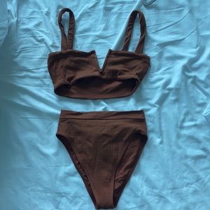 LSpace Ribbed Frenchi Swimsuit